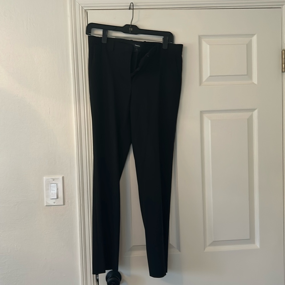 Theory Hartsdale black wool/blend suit pants sz 4